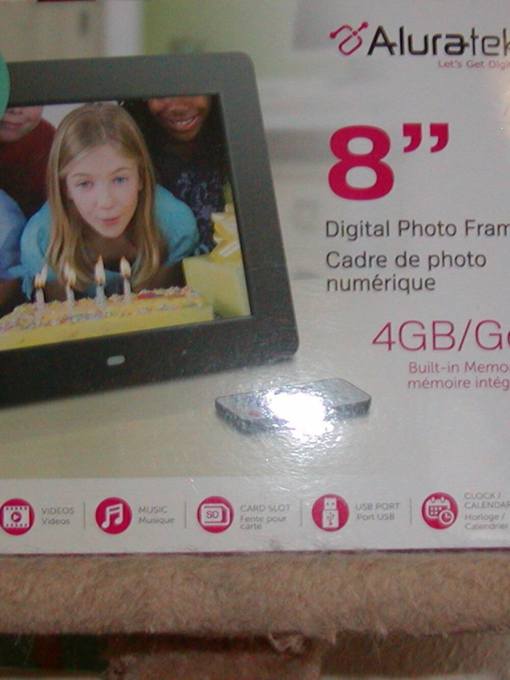 Digital 8" Photo Frame